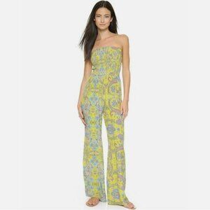 Charlie Jade Silk Paisley Jumpsuit